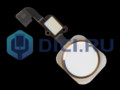 Шлейф Home с кнопкой Touch ID (золотой) iPhone 6/6+