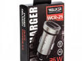 АЗУ WALKER WCR-25 1-USB / 1-USB-C 36W QC3.0+PD